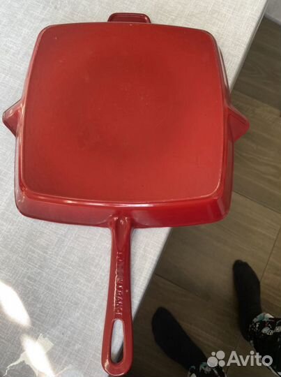 Чугунная сковорода гриль