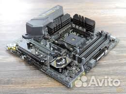 AM4 гарда asus TUF B450M PRO gaming+ R7 3800X