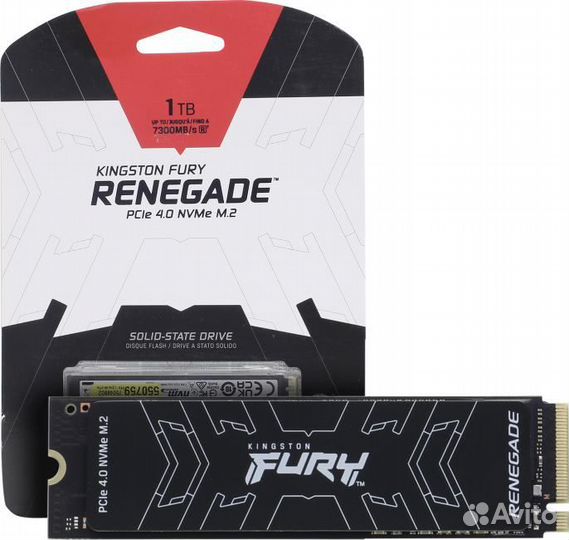 SSD Kingston Fury Renegade sfyrs/1000G (1 Тб, M.2