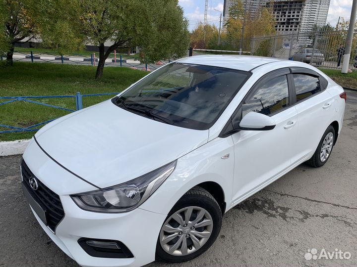 Hyundai Solaris 1.4 МТ, 2018, 70 200 км