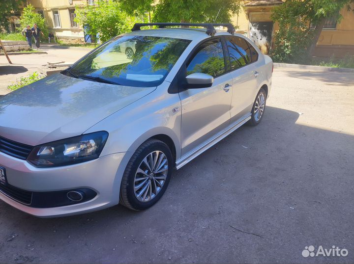 Пластиковые пороги volkswagen polo