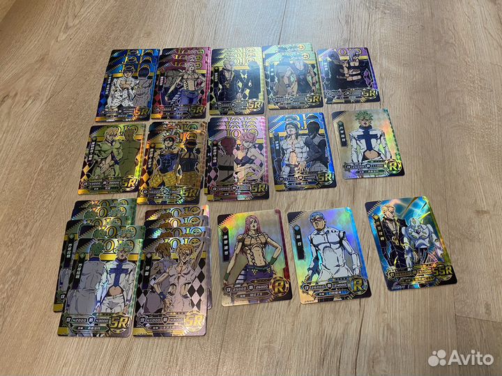 Карточки джоджо