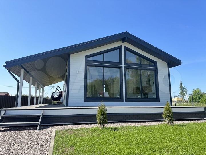 Коттедж 128 м² на участке 6 сот.