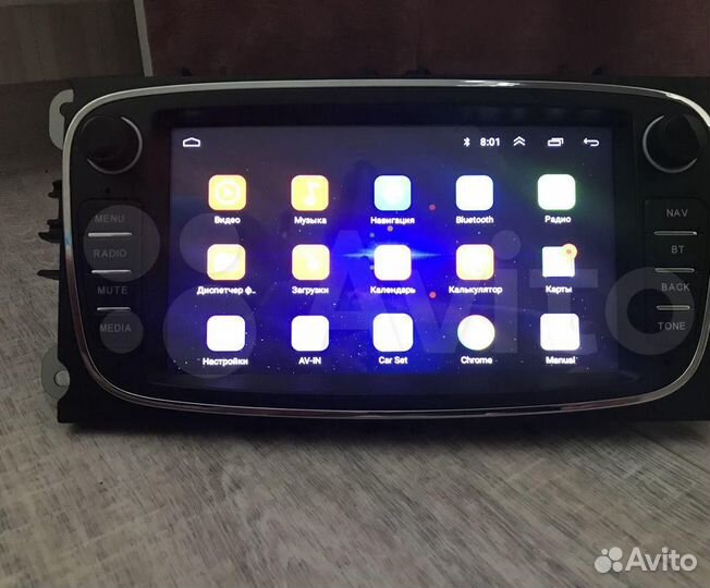 Магнитола Ford на андроид 2DIN