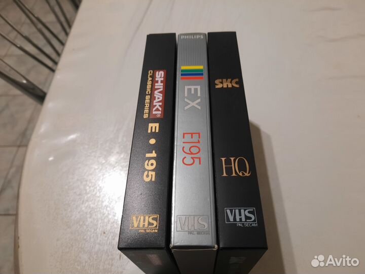 Видеокассеты vhs