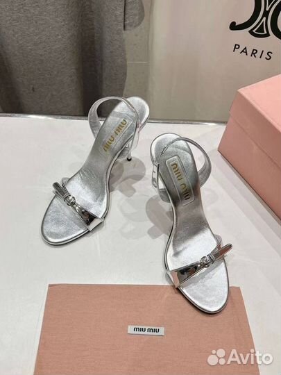 Босоножки miu miu