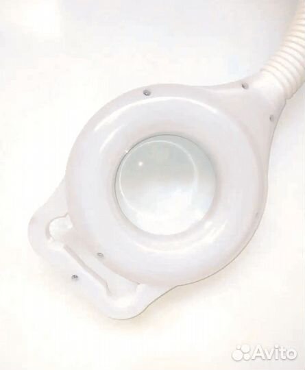 Лампа лупа с подсветкой напольная светодиодная