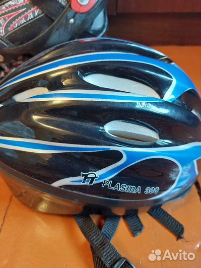 Ролики и шлем, размер 35-38