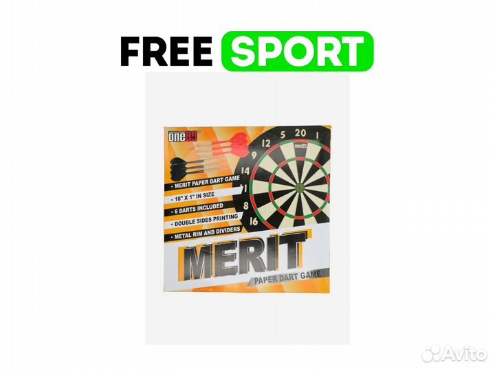 Мишень ONE 80 merit (18