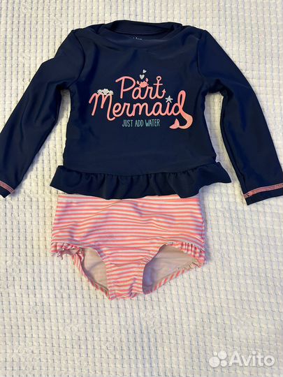 Трусики для плавания, рашгард, панама