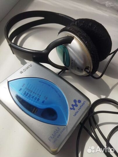 Кассетный плеер sony walkman fx193