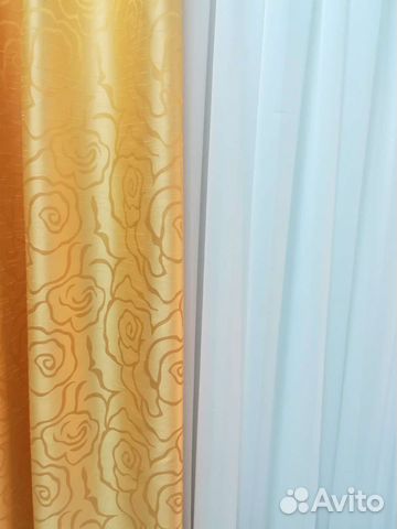 Портьера с испанскими розами