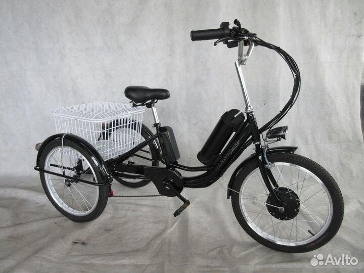 Электровелосипед трехколесный взрослый 350W 20