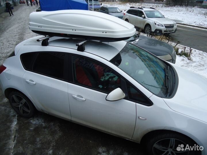 Багажник бокс на крышу Opel Astra J (2010-2018)