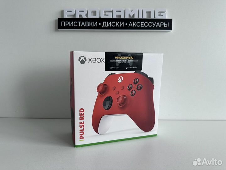 Геймпад Xbox Series S/X/One Новый Red