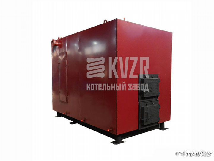 Промышленный котел на дровах 0.8 мвт