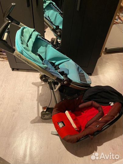 Коляска Quinny Zapp + автокресло Maxi Cosi