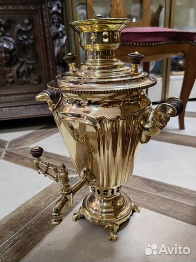 Самовар на дровах. 3,5-4 литра