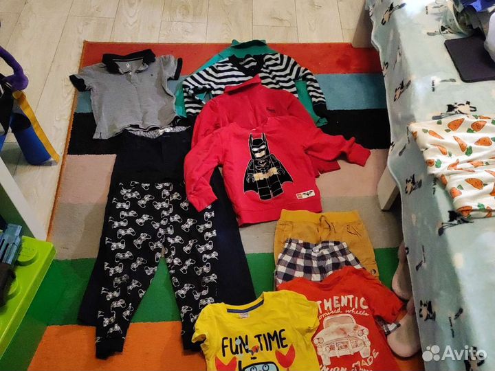 Пакет вещей для мальчика 4-7 лет
