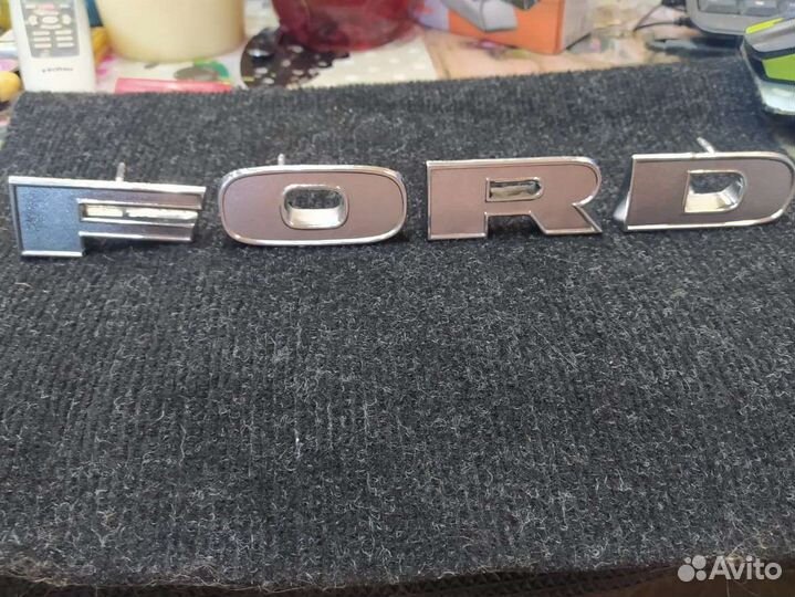 Буквы форд Ford. 70х годов