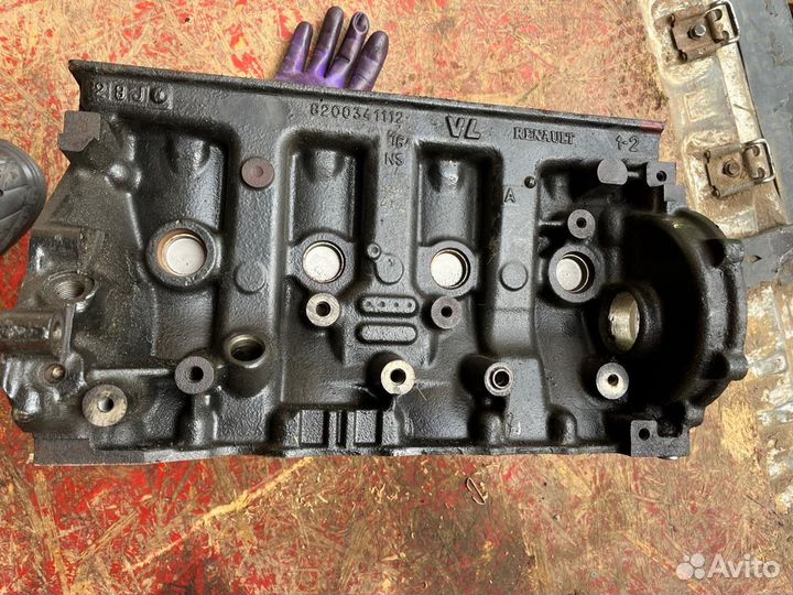 Блок цилиндров рено мастер 2