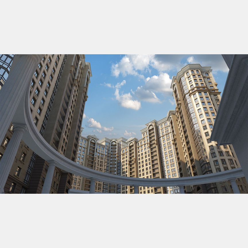 2-к. квартира, 81,3 м², 2/23 эт.