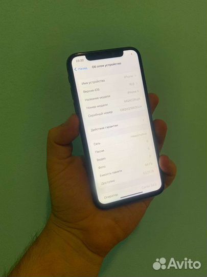 iPhone X Идеал Original акб 100