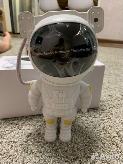 Ночник Проектор космонавт с пультом