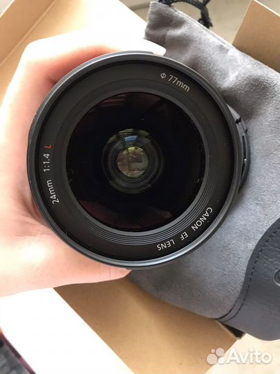 Объектив Canon EF 24 mm f/1.4L