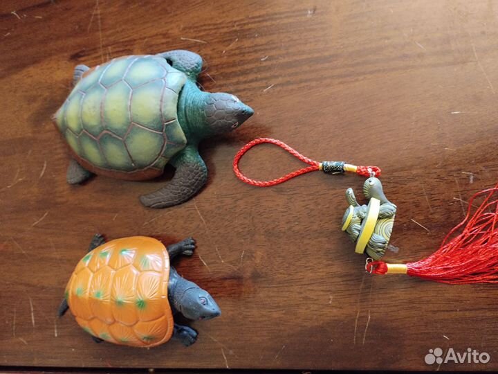 Черепашки резиновые и подвеска