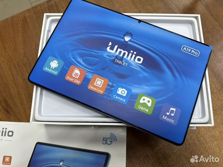 Планшет Umiio A19 pro 6/128 новый оригинал