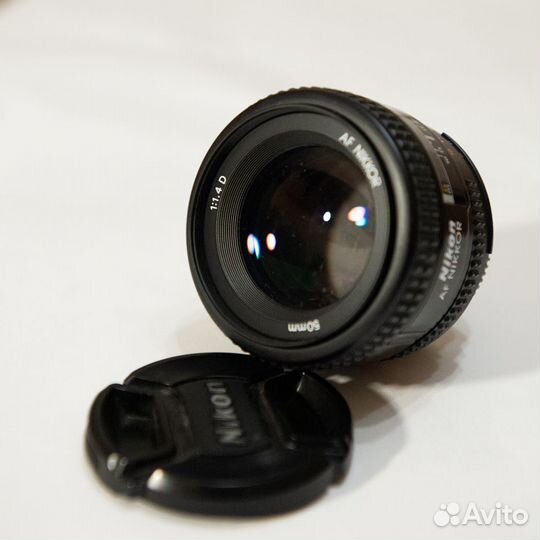 Объектив nikon 50mm f/1,4D