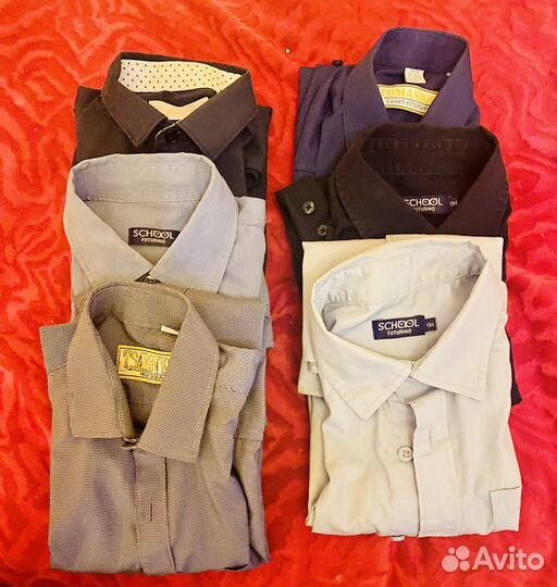 Рубашка для мальчика 128-134