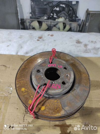 Диск тормозной передний Chevrolet Cruze j300