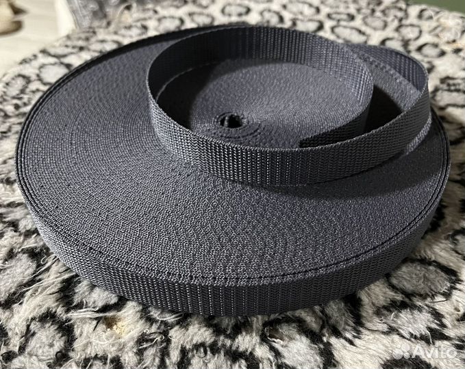 Стропа текстильная 20мм серая