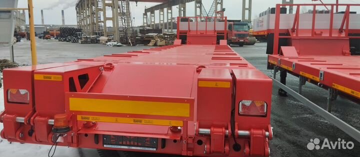 Полуприцеп трал (тяжеловоз) Политранс ТСП 94163, 2023