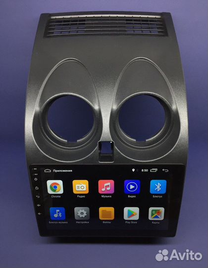 Магнитола на nissan qashqai j10 4/64GB