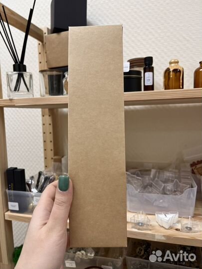 Коробка для диффузора крафт