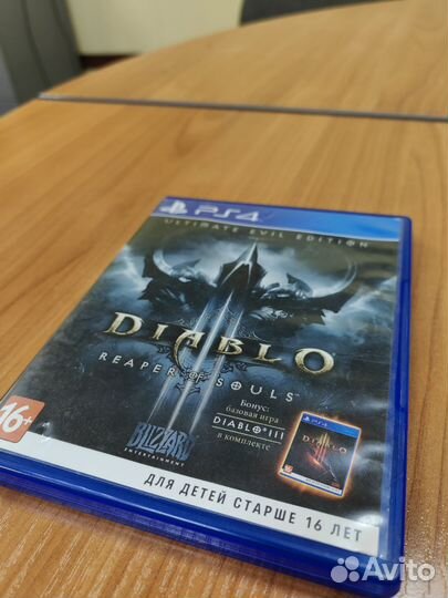 Diablo 3 для PS4 диск