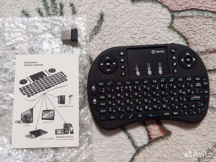 Мини клавиатура bluetooth/usb