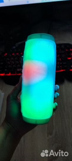 Bluetooth колонка с led-подсветкой новая