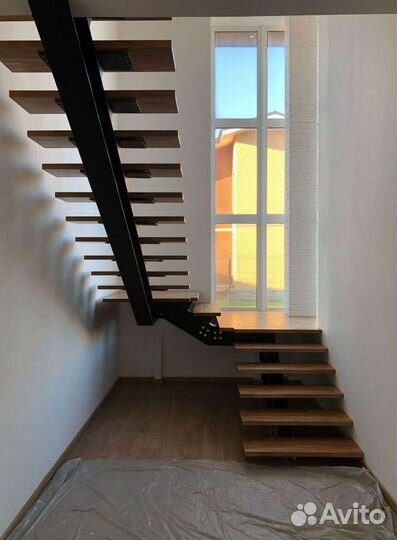 Лестницы на второй этаж под ключ