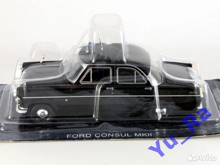 Ford Consul II Полиция Англии №19 1:43 Yu-Ra