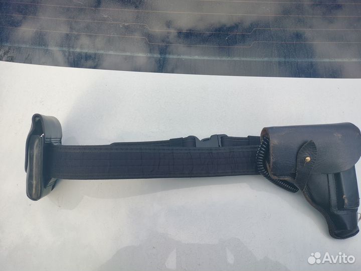 Тактический ремень, кобура бу