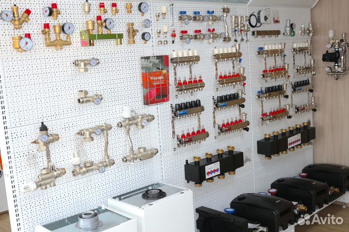 Стальной распределительный коллектор отопительных