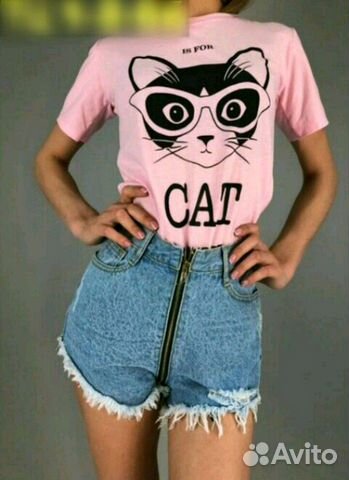 Новые модные шорты с молнией спереди