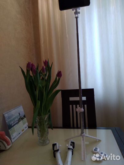 Селфи палка с bluetooth