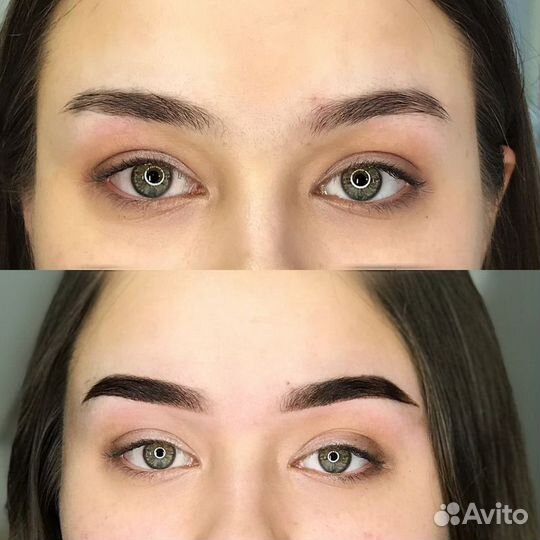 Оформление и окрашивание бровей