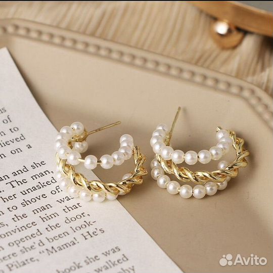 Новые серьги