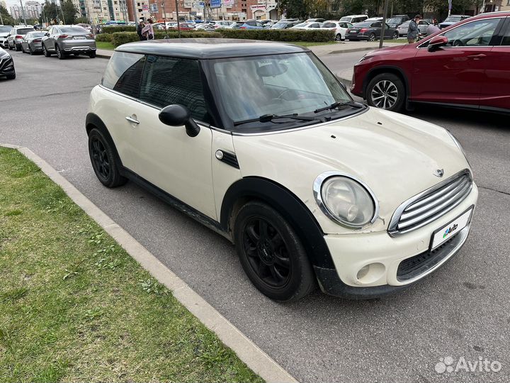 MINI Cooper 1.6 AT, 2010, битый, 199 000 км